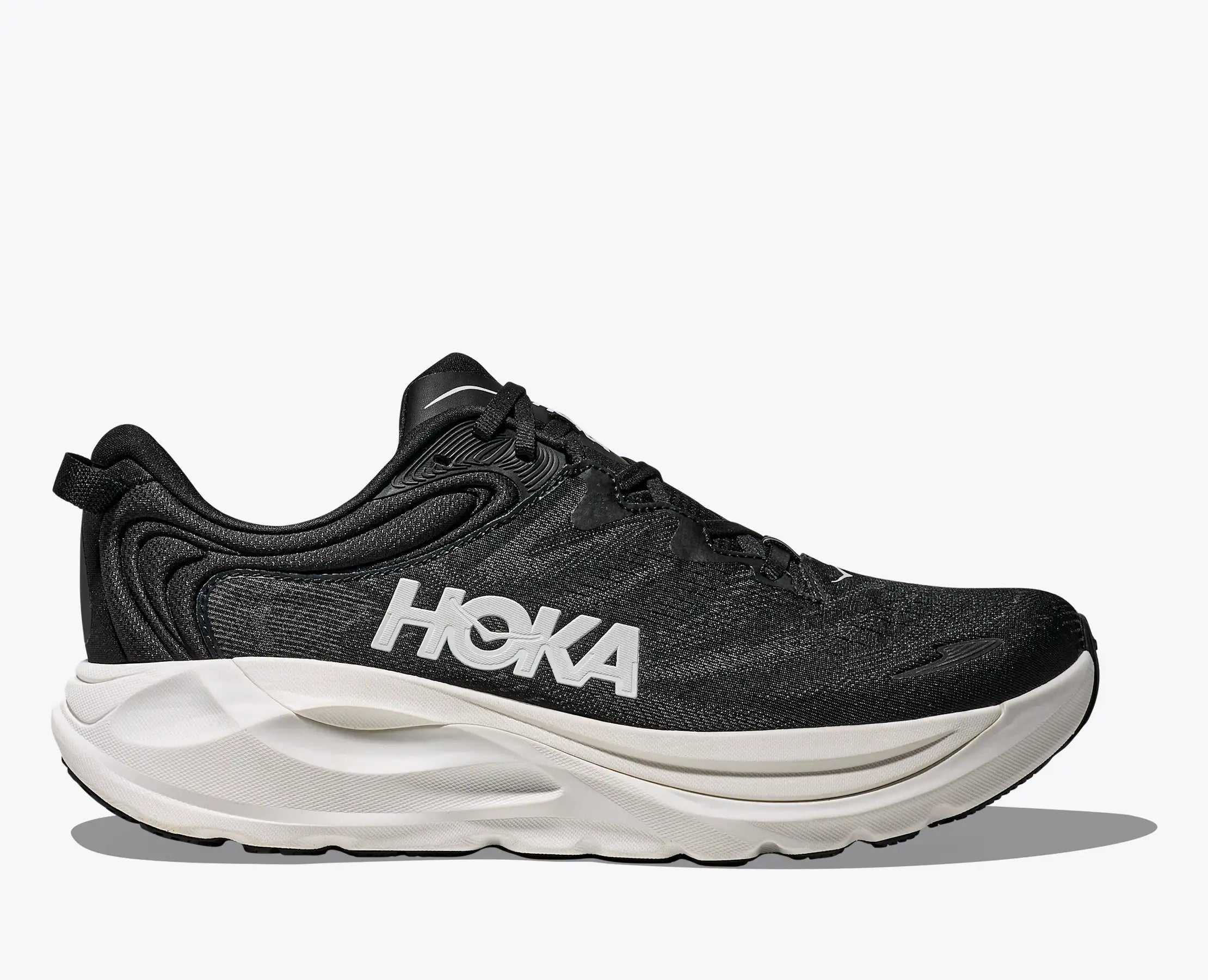 Hoka Gaviota 6 Wide - Black / White