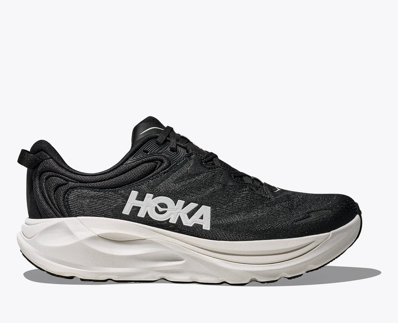 Hoka Gaviota 6 Wide - Black / White