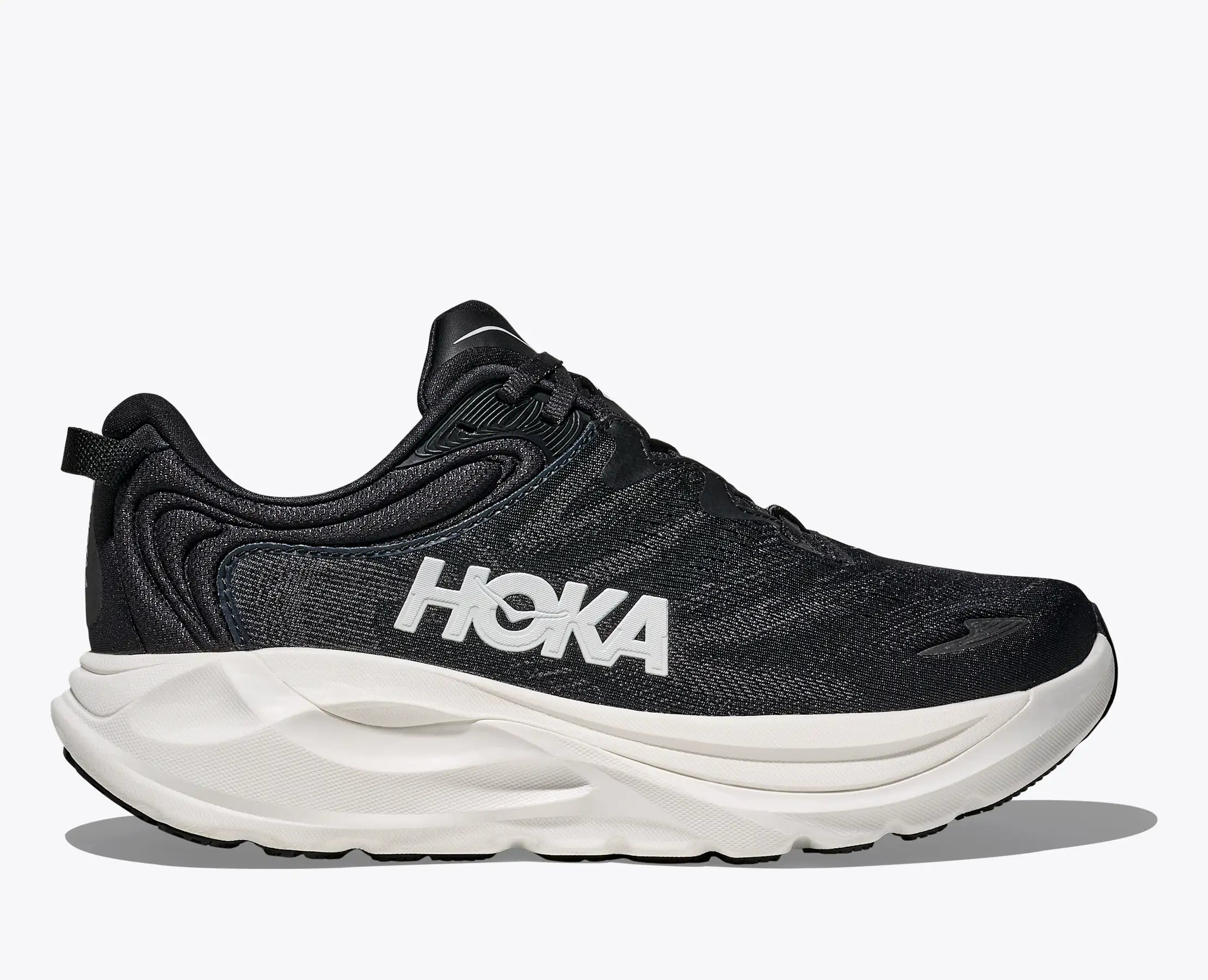 Hoka Gaviota 6 Wide - Black / White